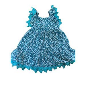 Peek girls summer dress size xs (4-5)
